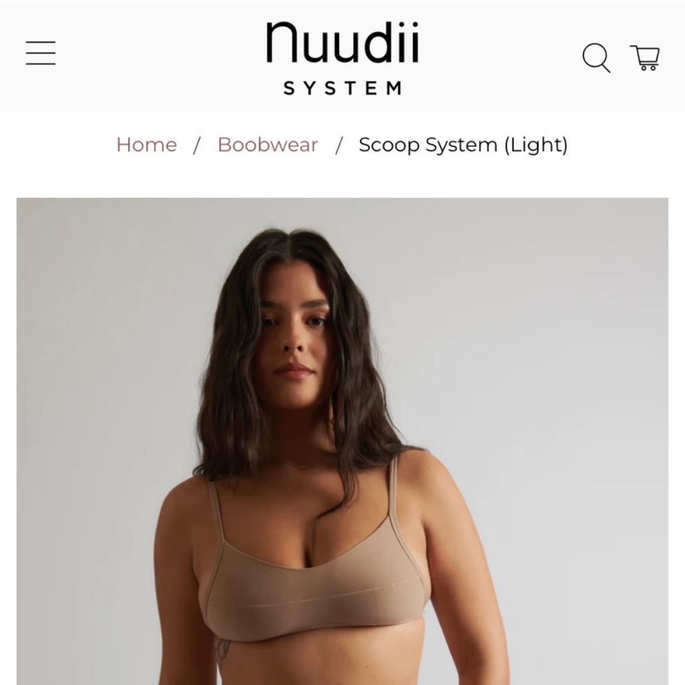 Nuudii System scoop bra/bralette